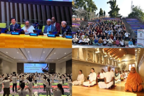 Indian Missions Mark World Meditation Day